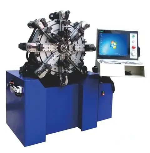ASF-25T 12 Axles Camless High Speed Spring Production Machine