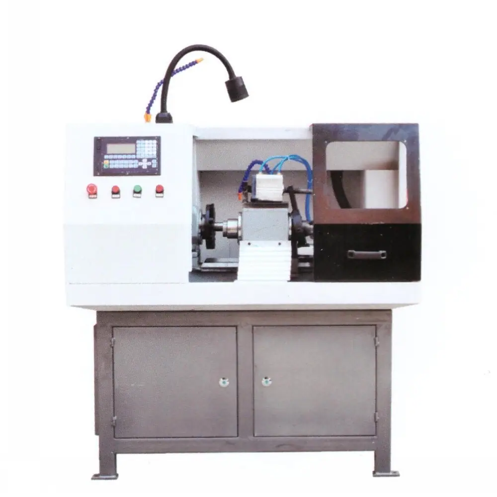Automatic square hex shape head machining lathe