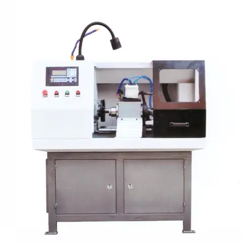 Automatic square hex shape head machining lathe