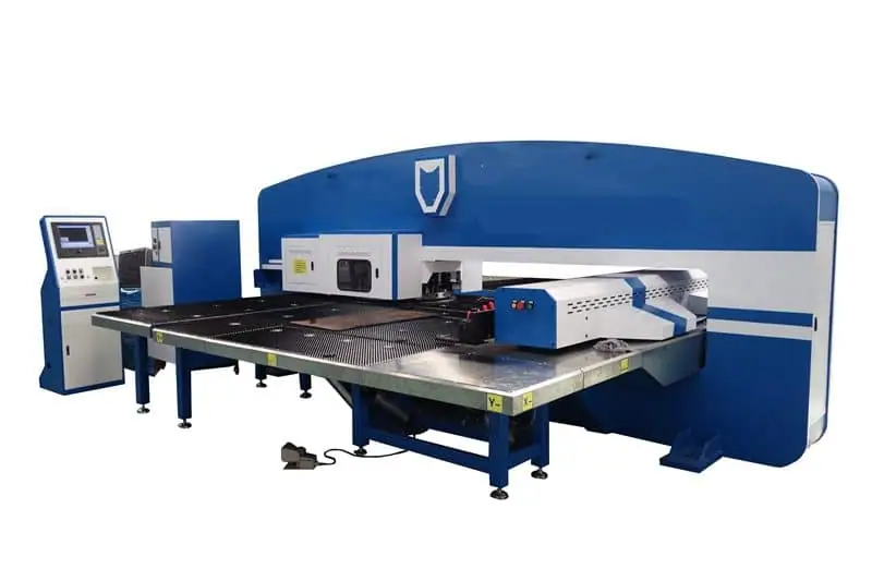 Closed hydraulic CNC turret punch