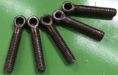 Eye bolt with hanger hole bolt automatic production machine — detail 1