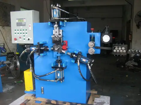 8 shape Gourd shape handle hook making machine