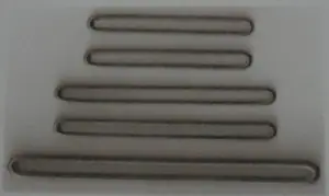 Long oval buckle made by buckle wire forming production machine