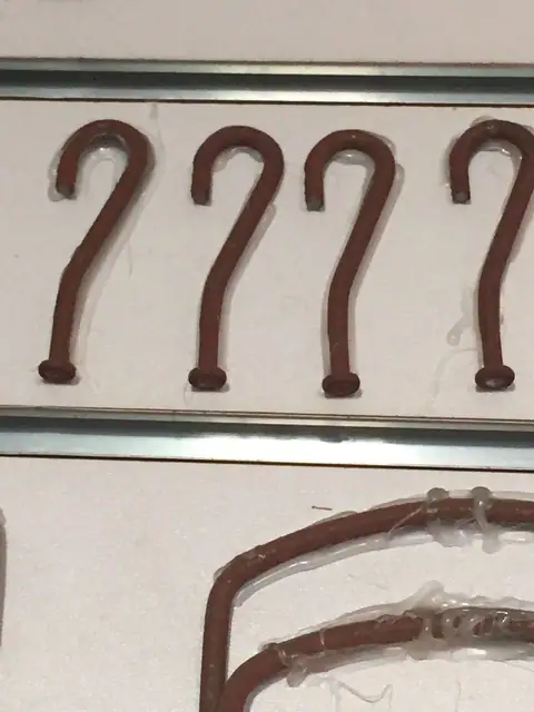 Hook wire heading and typing wire forming production machine — detail 3