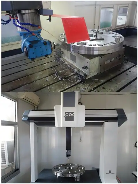 Closed mechanical CNC turret punch — detail 1