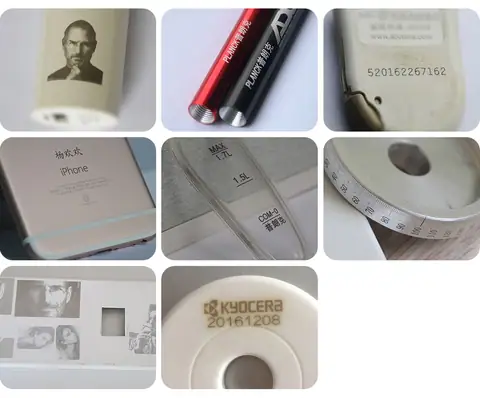 AMJ Portable optical fiber laser marking machine — detail 2
