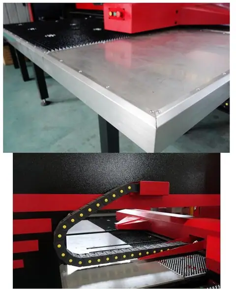 Closed mechanical CNC turret punch — detail 3
