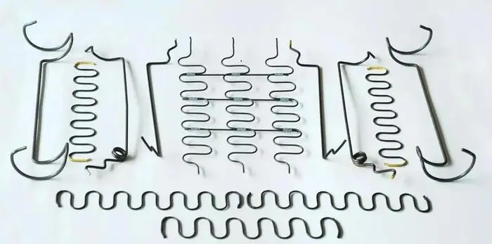 Spring parts made by ASF-45T Camless High Speed Spring Fasteners Production Machine