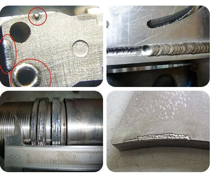 Tool repaired by AMY-M Mold die tooling laser welding repair machine