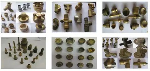 Brass fasteners and pipeline parts hot forging machine — detail 1