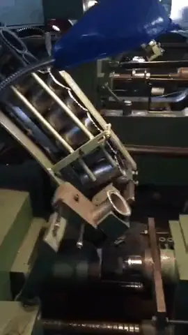 Cup shape metal parts continious forming Horizontal press
