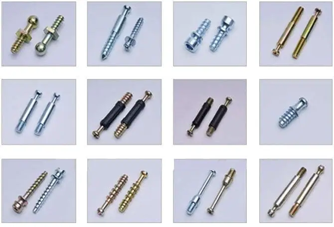 Items can be produced by Open Clamping Mold Heading Machine
