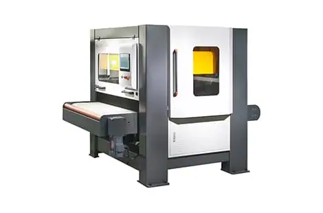 Magnetic universal chamfer deburring machine