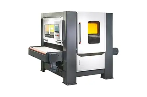 Magnetic universal chamfer deburring machine