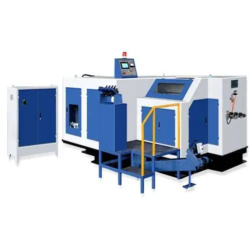 Three stations 53s deep hole tubular rivet making machine