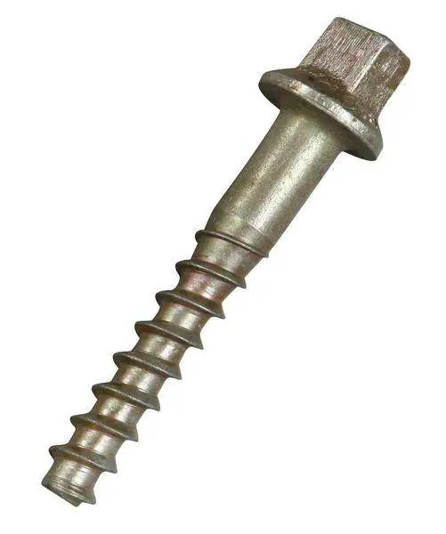 Dog spikes railway bolt fastener sample made by Dog spikes railway screw forming machine