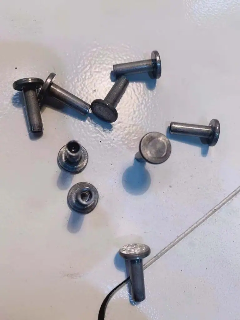 stainless 430 deep hole blind rivet cold forging machine