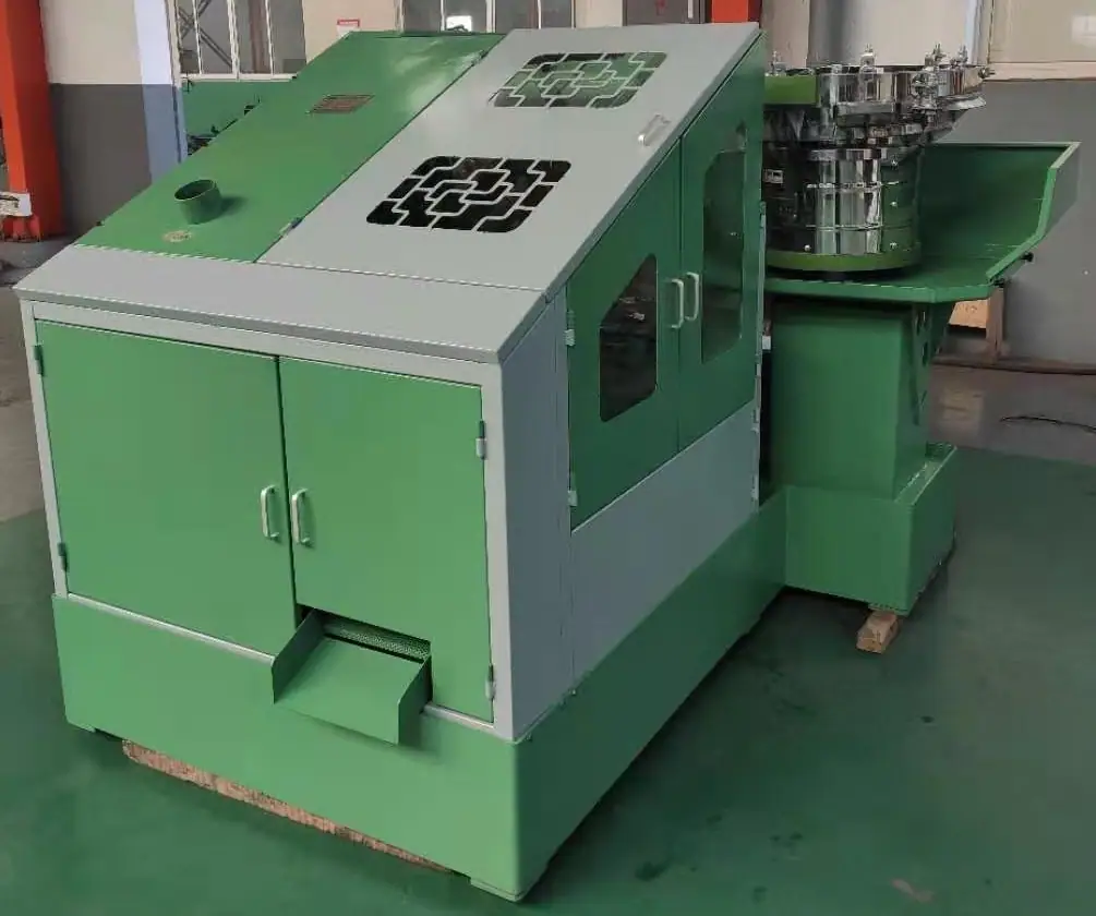High speed din screw bolt threading rolling machine