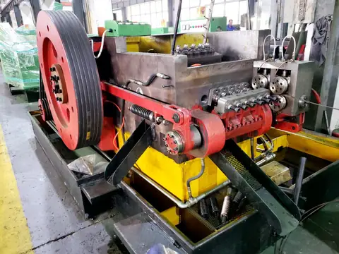 Electrode cap copper wiring joints cold forging machine