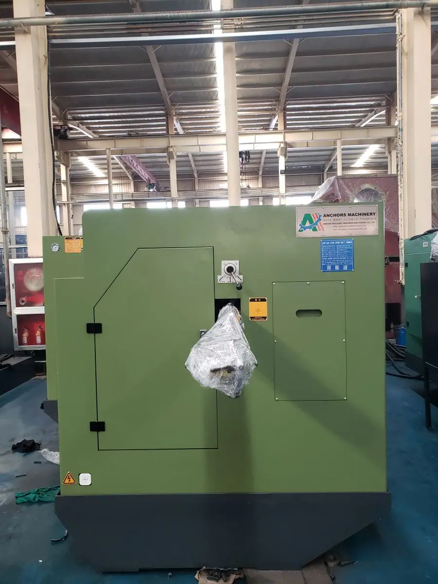 Double heads hanger screw bolt forming machine