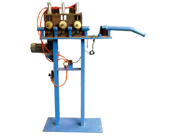 Coiled rolling wire collect machine for stainless steel spring wahser