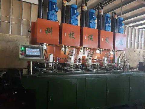 Five stations big size flange nut automatic tapping machine(m36-m100)