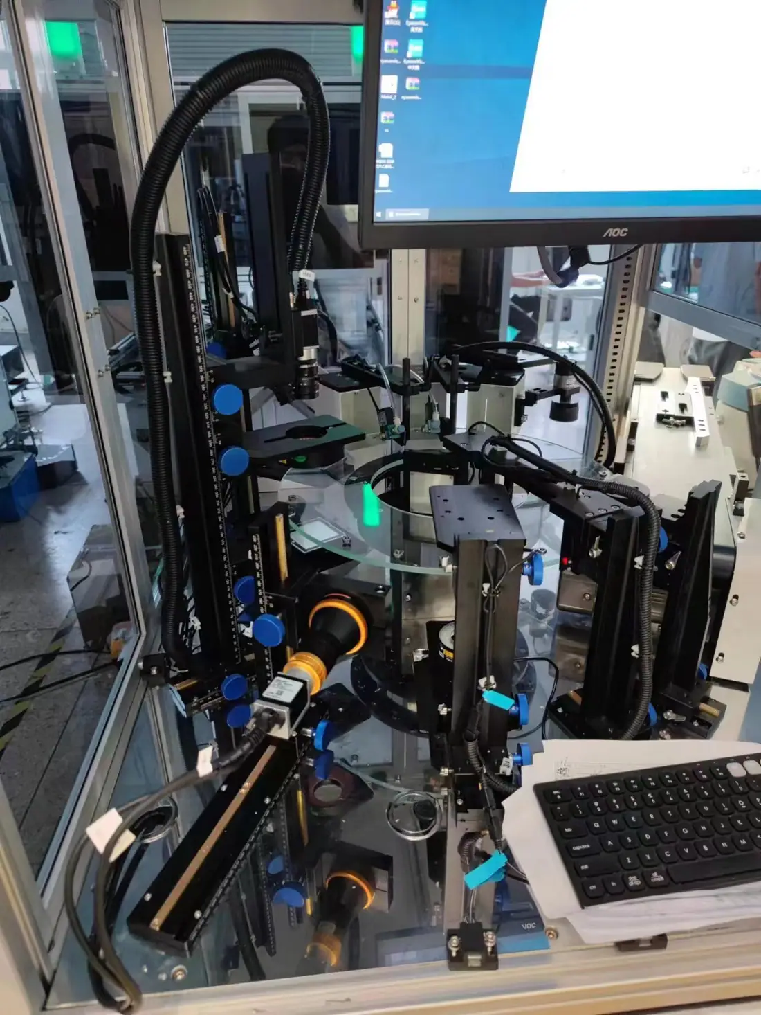 End cut screws defects inspection optical sorting machine