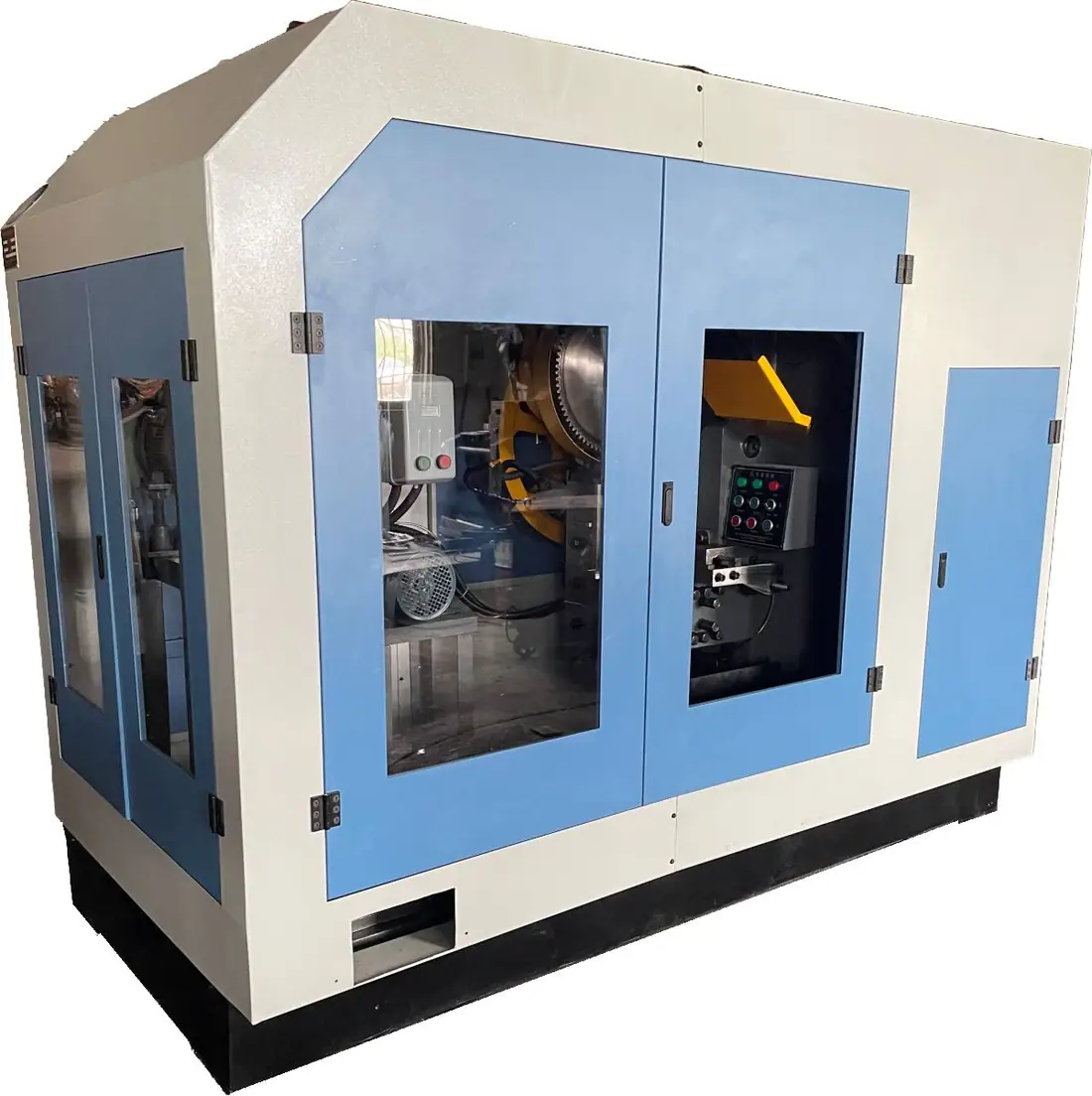 U bolt state cutting thread rolling bending all in one u bolt making machine