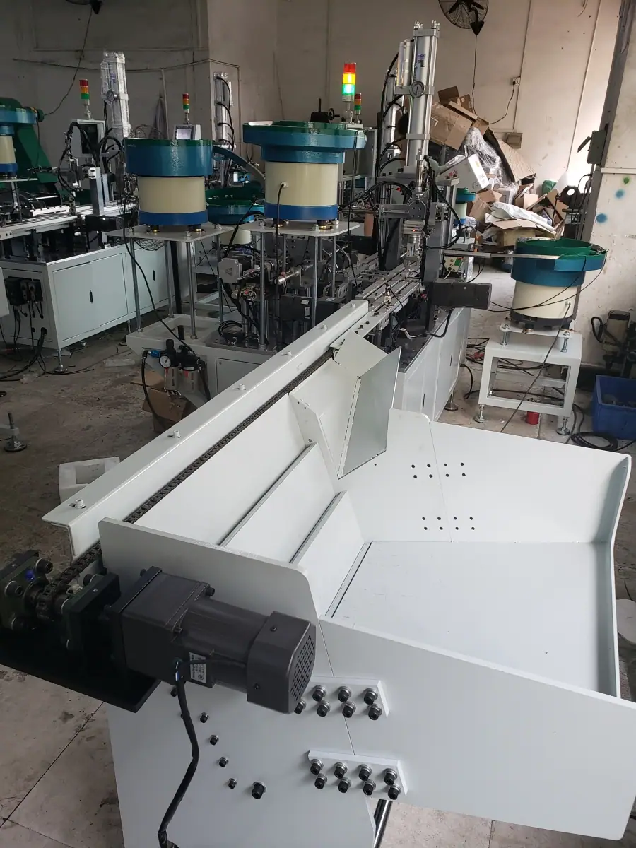 M12 Wedge anchor 4 components automatic assembly line