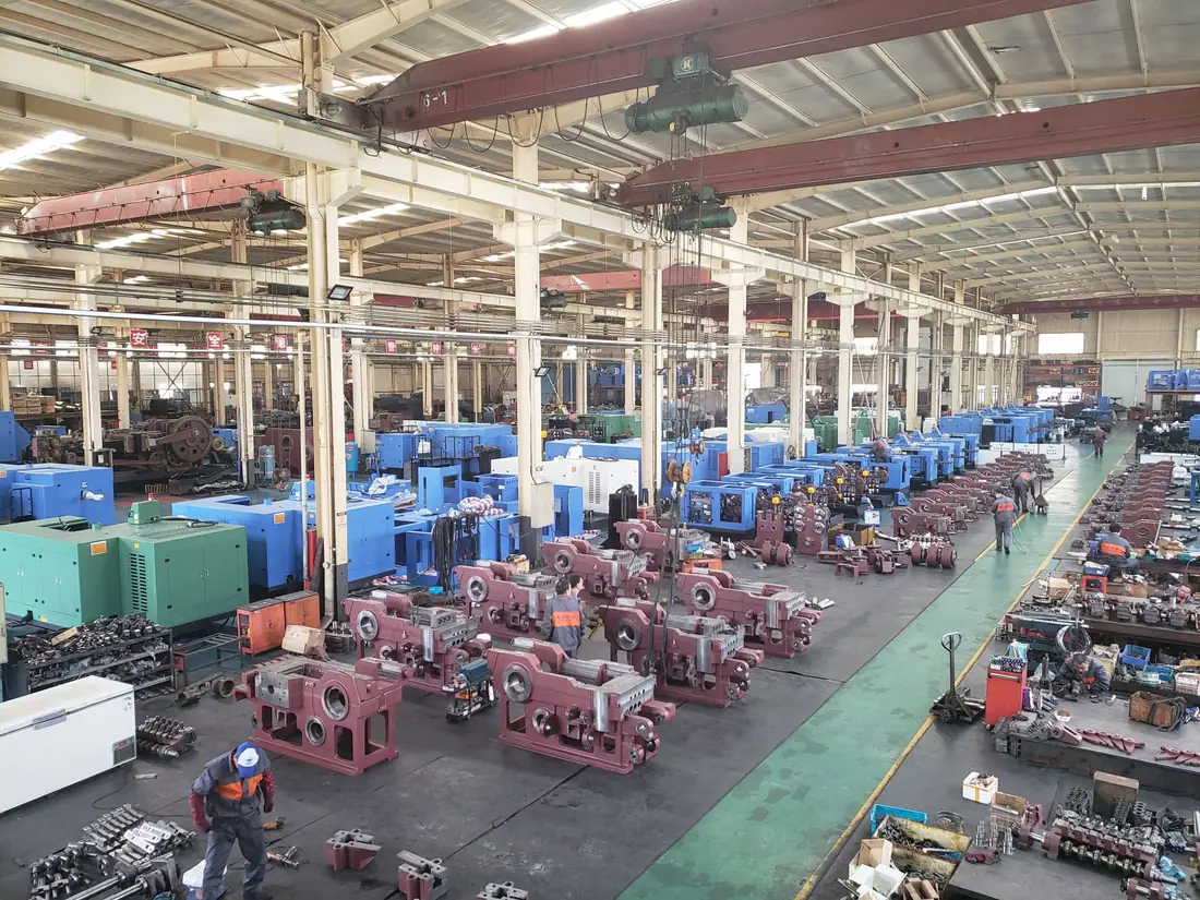 Ningbo Anchors Machinery forging machine workshop