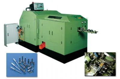 M10*150MM Two Die Two Blows Cold Heading Machine manufactured by Ningbo Anchors Precision Machinery Co., Ltd.
