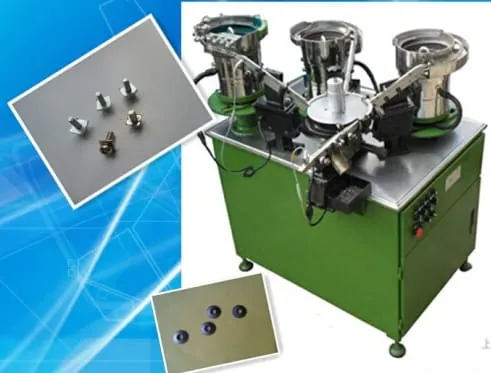 Screw Washer Automatic Assembly Machine for Thread Rolling Machine manufactured by Ningbo Anchors Precision Machinery Co., Ltd.