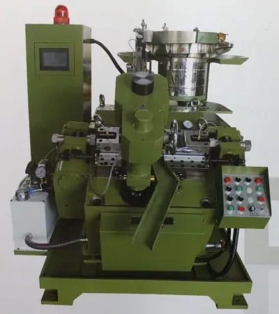 APM-200 Automatic Self Drilling Screw Forming Machine manufactured by Ningbo Anchors Precision Machinery Co., Ltd.