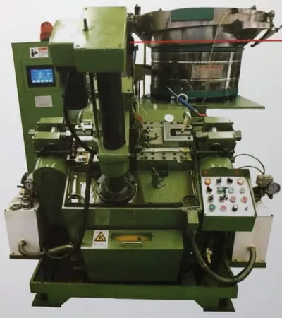 APM-300 Automatic Self Drilling Screw Forming Machine manufactured by Ningbo Anchors Precision Machinery Co., Ltd.