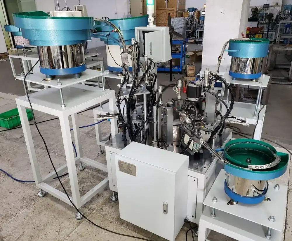 Elevator Sleeve Anchor Bolt Nut Sleeve Washer Automatic Assembly Machine manufactured by Ningbo Anchors Precision Machinery Co., Ltd.
