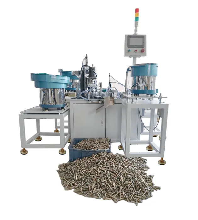 Sleeve Anchor Fasteners Automatic Assembly Machine manufactured by Ningbo Anchors Precision Machinery Co., Ltd.