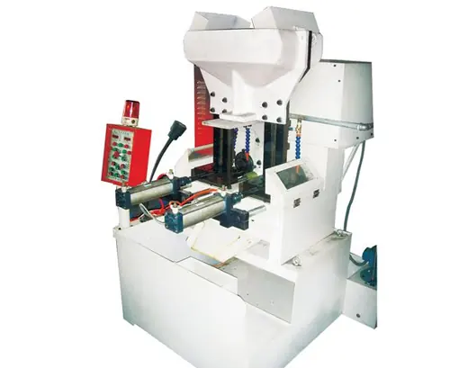 Double Spindle Flange & Hex Nut Tapping Machine manufactured by Anchors Machinery