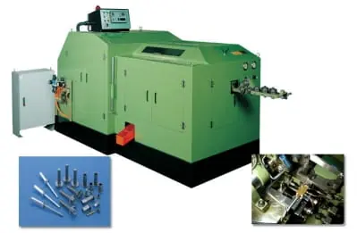 M8*100MM Two Die Two Blows Cold Heading Machine manufactured by Anchors Machinery