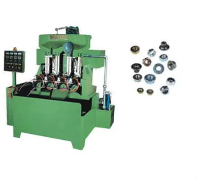 Four Spindle Full Automatic Nut Tapping Machine manufactured by Anchors Machinery