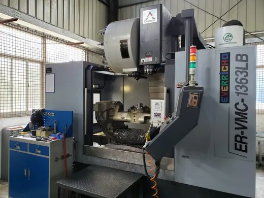 Machining and assembly facilities at the Anchors Machinery workshop in Ningbo, China