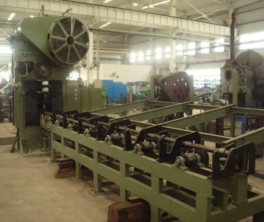 Steel Rod Billet Cutting Press manufactured by Anchors Machinery