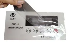 带尾线的薄膜开关成品
