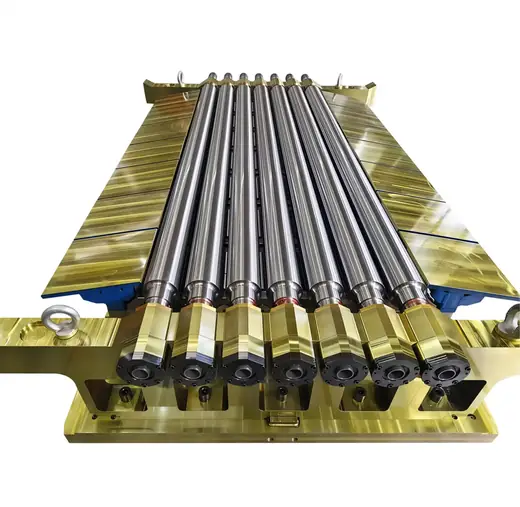 15 roll heavy plate multi roll leveler roll cassette