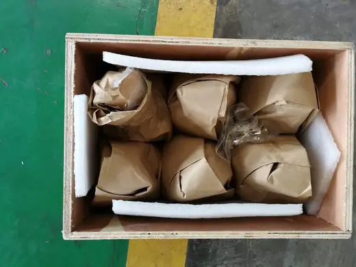 Bolt type roller bearings ready for dispatch