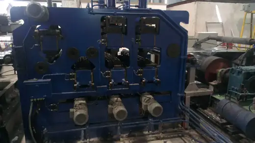 Color coating line leveling equipment