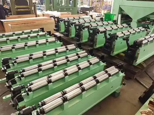 Precision roll cassette for tension levelers