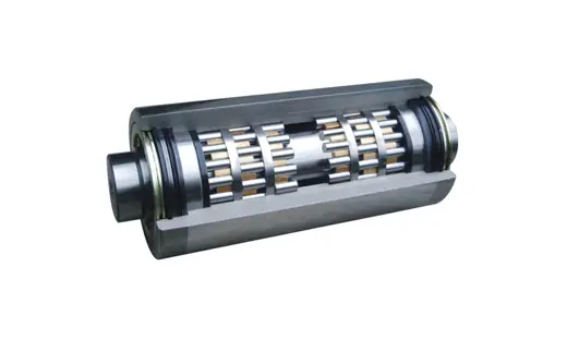 Support roll 74mm in GCr15 for galvanizing lines