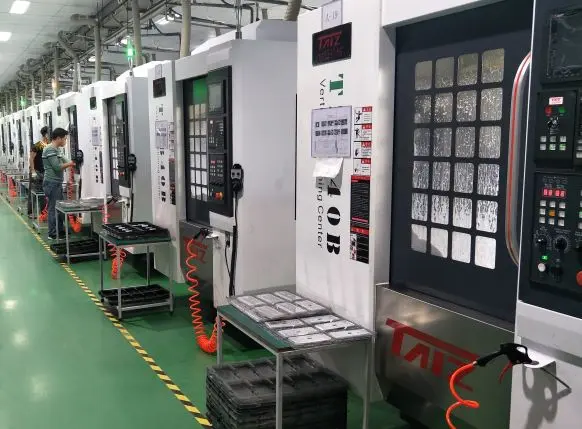 AS Precision machining production line