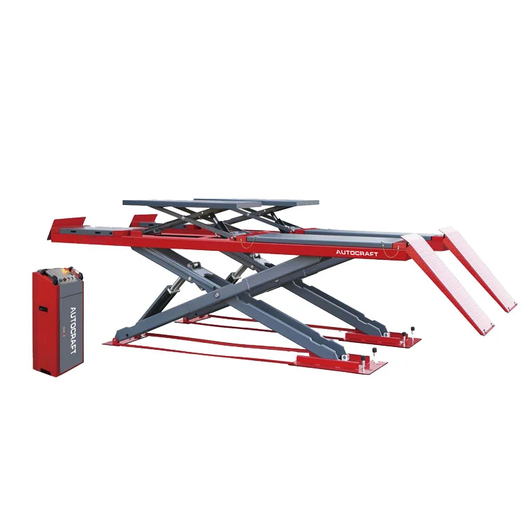 ASL40T 4T in-ground ultra-thin big scissor lift raised