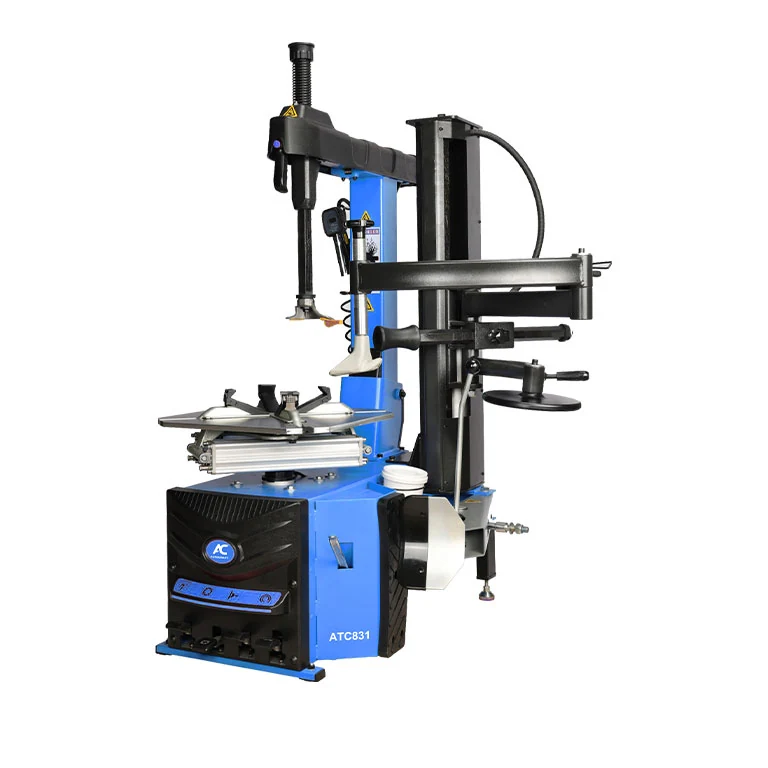 ATC831 tilting column tyre changer with assistant arm